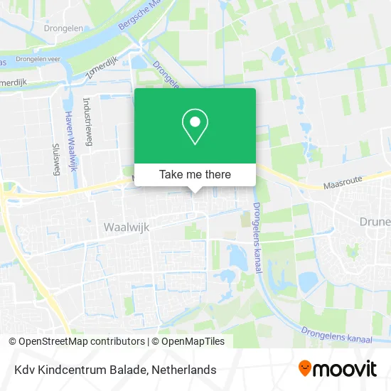 Kdv Kindcentrum Balade map