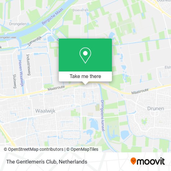 The Gentlemen's Club map