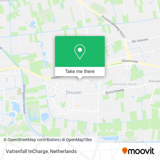 Vattenfall InCharge map