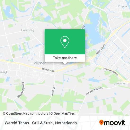 Wereld Tapas - Grill & Sushi map