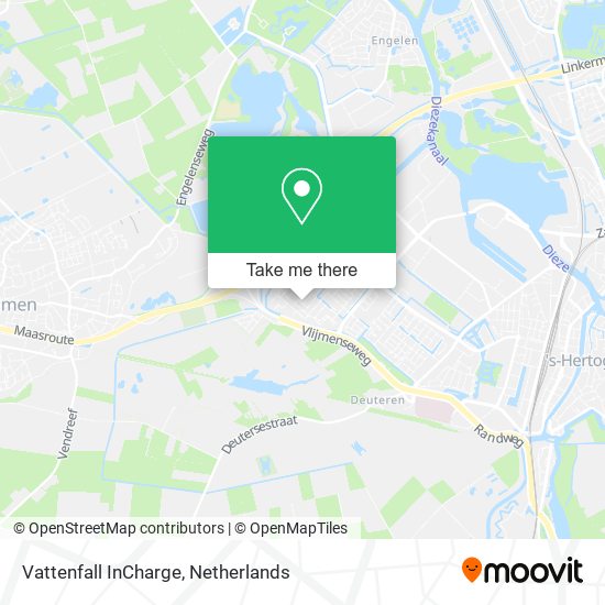 Vattenfall InCharge map