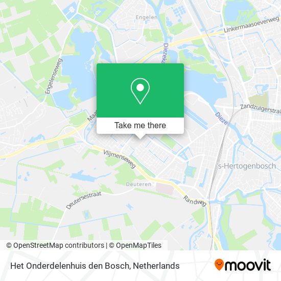 Het Onderdelenhuis den Bosch map