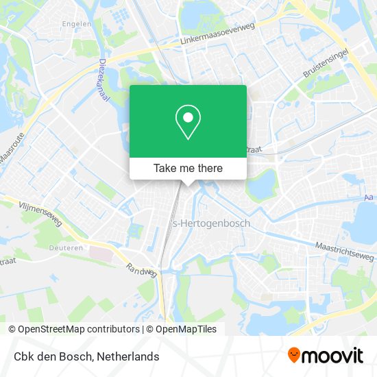 Cbk den Bosch map