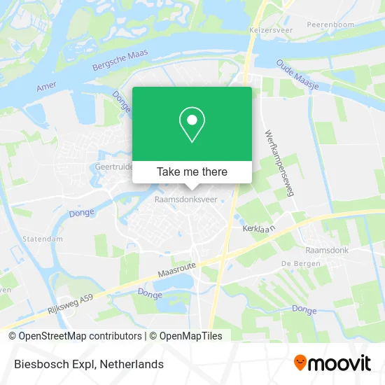Biesbosch Expl map