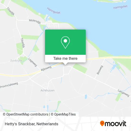 Hetty's Snackbar map