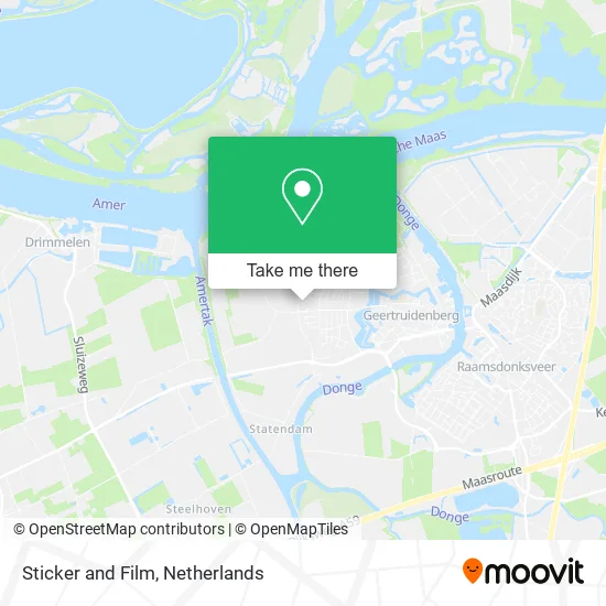 Sticker and Film map