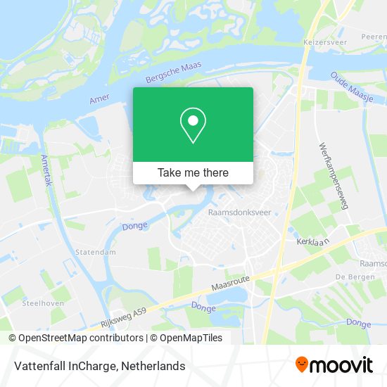 Vattenfall InCharge map