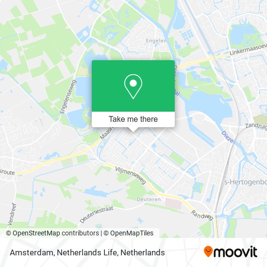 Amsterdam, Netherlands Life map