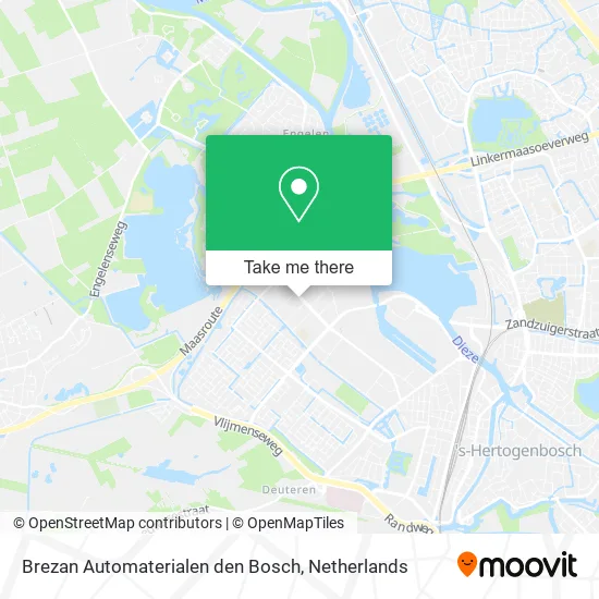 Brezan Automaterialen den Bosch map