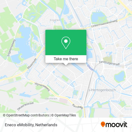 Eneco eMobility map