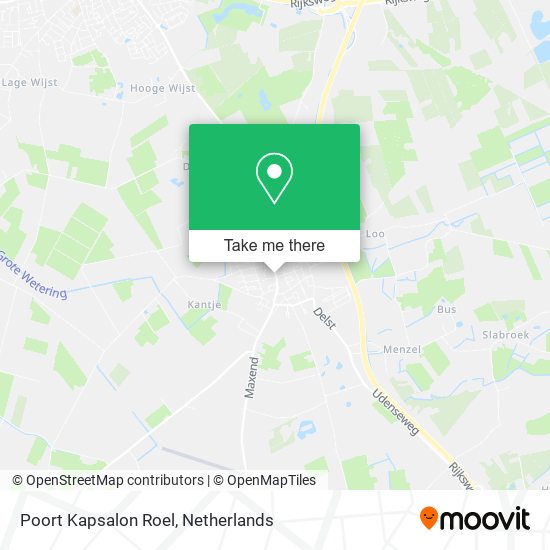 Poort Kapsalon Roel map