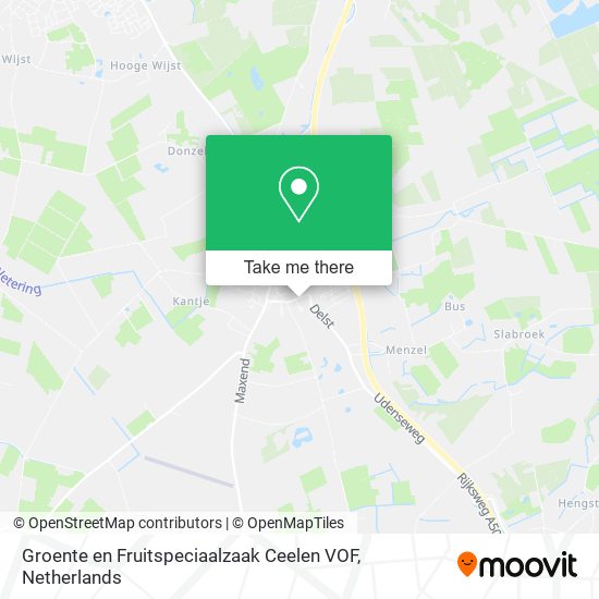 Groente en Fruitspeciaalzaak Ceelen VOF map