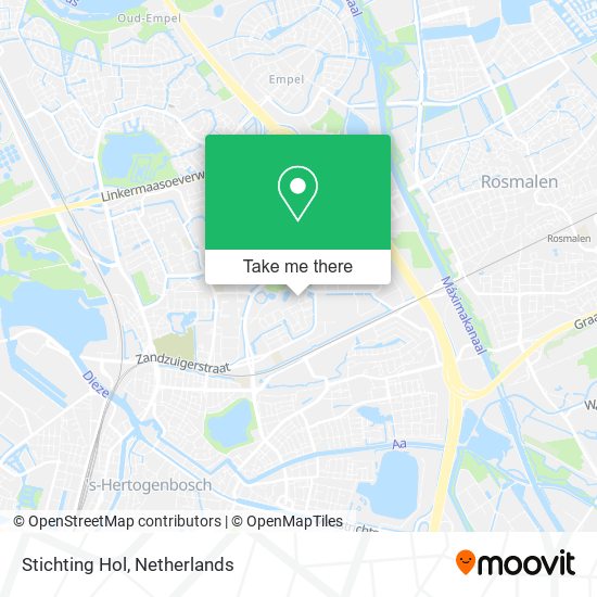 Stichting Hol map