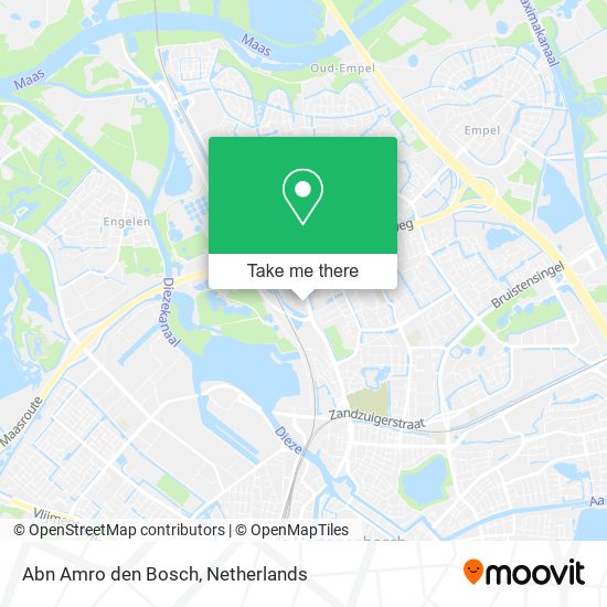 Abn Amro den Bosch map