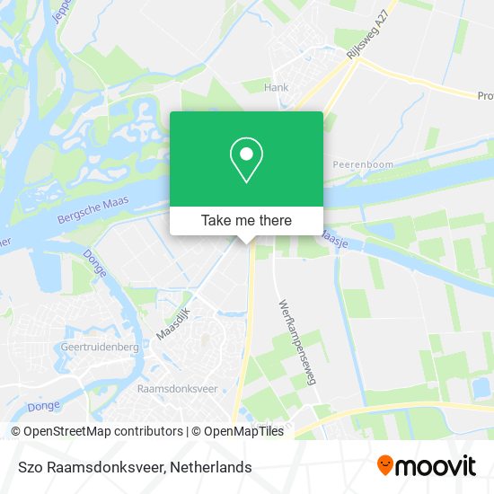 Szo Raamsdonksveer map