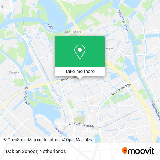 Dak en Schoor map