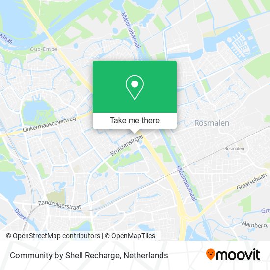 Community by Shell Recharge map