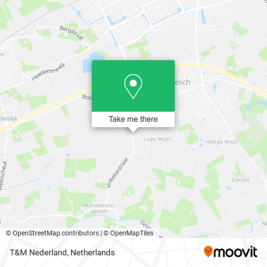 T&M Nederland Karte