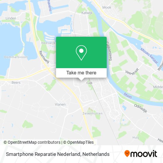 Smartphone Reparatie Nederland Karte