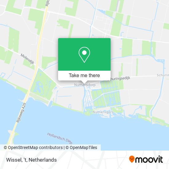 Wissel, 't map