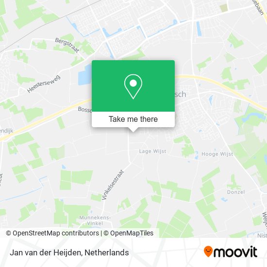 Jan van der Heijden map