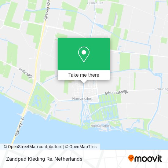 Zandpad Kleding Re map