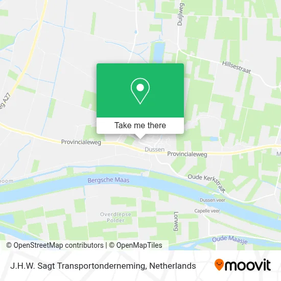 J.H.W. Sagt Transportonderneming map
