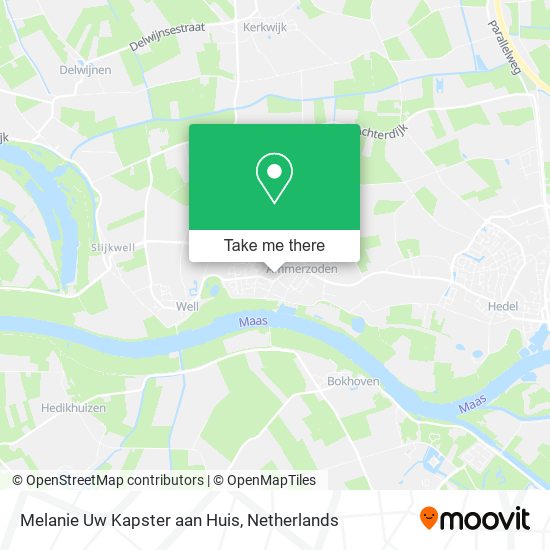 Melanie Uw Kapster aan Huis map