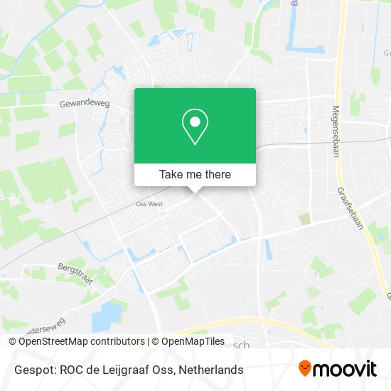 Gespot: ROC de Leijgraaf Oss map