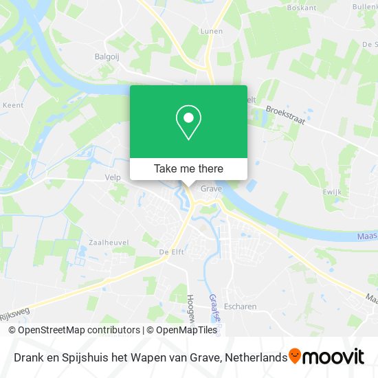 Drank en Spijshuis het Wapen van Grave map