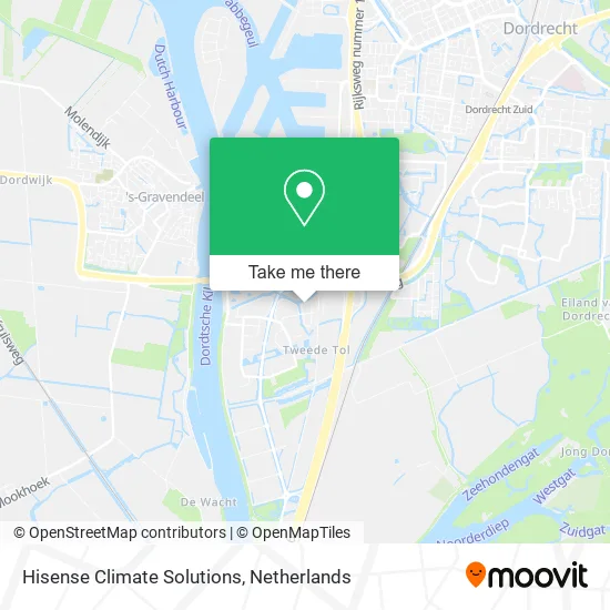 Hisense Climate Solutions map