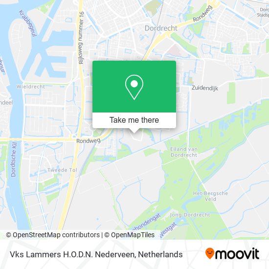 Vks Lammers H.O.D.N. Nederveen map