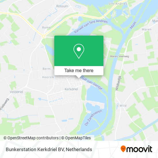 Bunkerstation Kerkdriel BV map