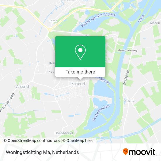 Woningstichting Ma map