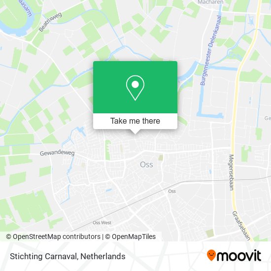 Stichting Carnaval map