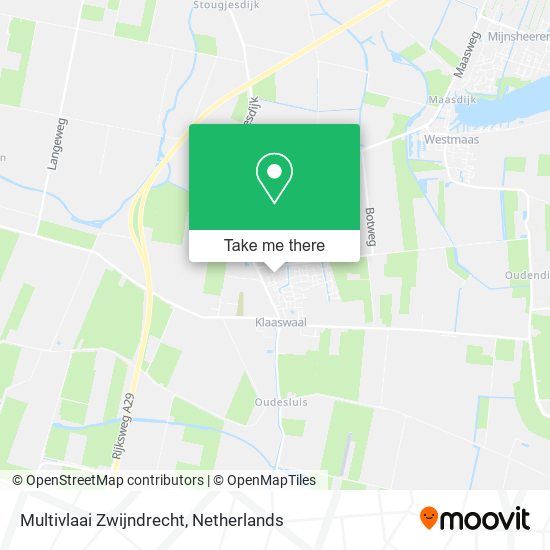 Multivlaai Zwijndrecht map