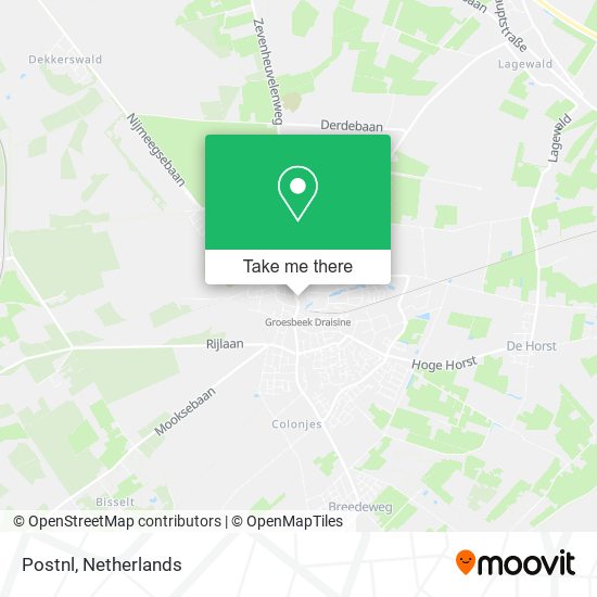 Postnl map