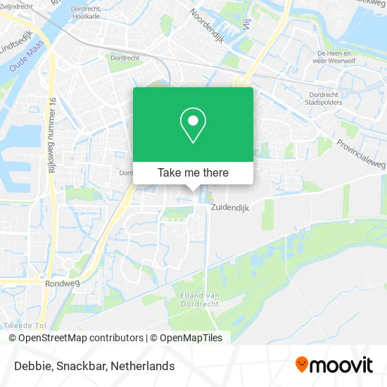 Debbie, Snackbar map