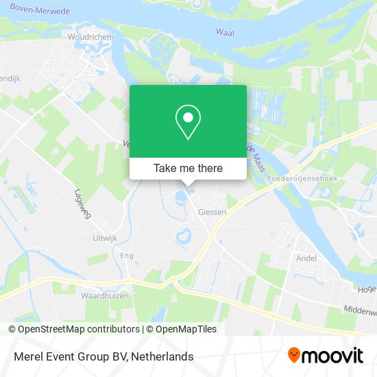 Merel Event Group BV map