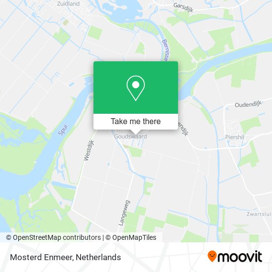 Mosterd Enmeer map