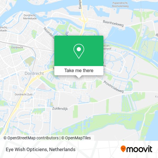 Eye Wish Opticiens map