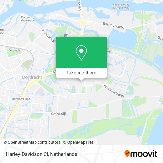 Harley-Davidson Cl map