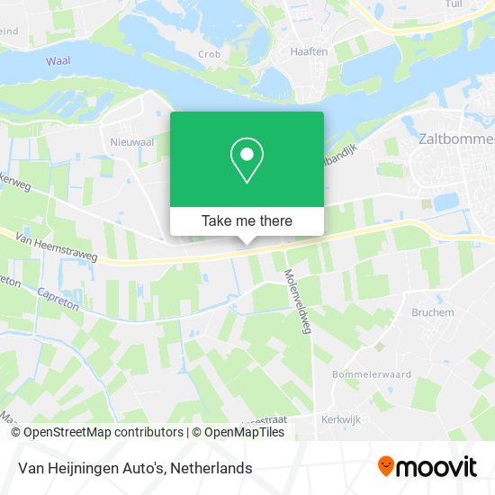 Van Heijningen Auto's Karte