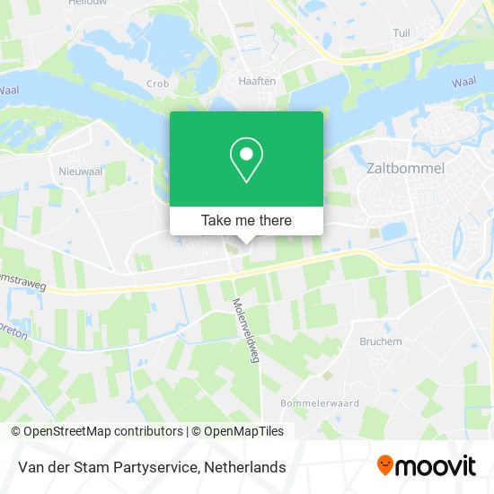 Van der Stam Partyservice map