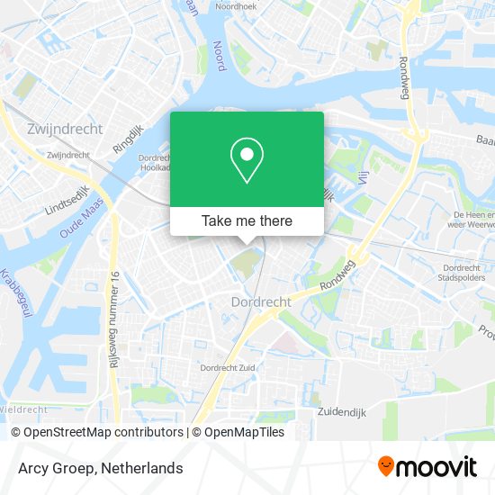 Arcy Groep map