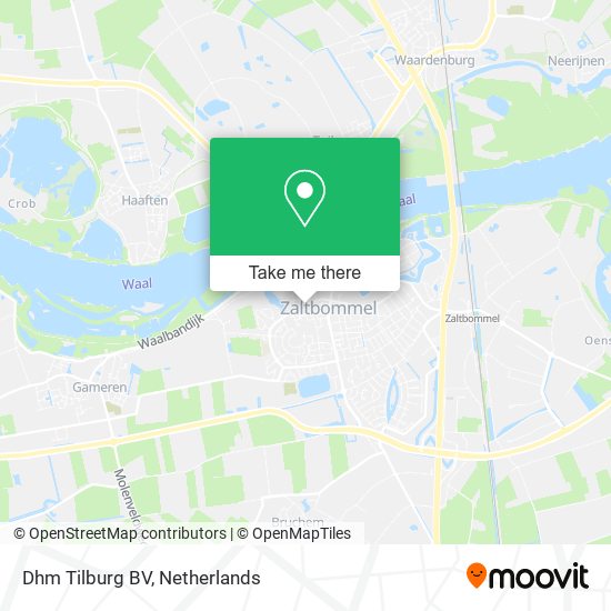 Dhm Tilburg BV map