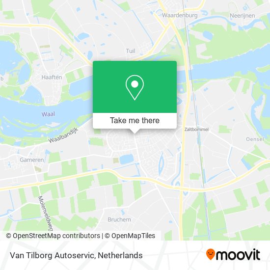 Van Tilborg Autoservic map