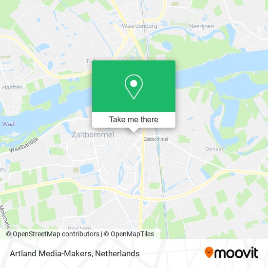 Artland Media-Makers map