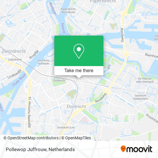 Pollewop Juffrouw map