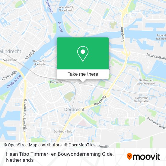 Haan Tibo Timmer- en Bouwonderneming G de map